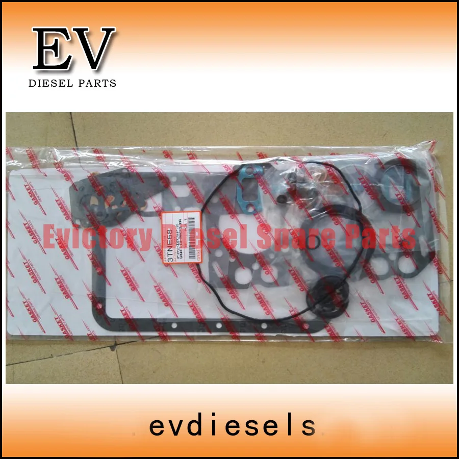 Комплект для восстановления двигателя поршня yanmar 3D68 3TNE68 3D68T 119265 22601 и поршневого