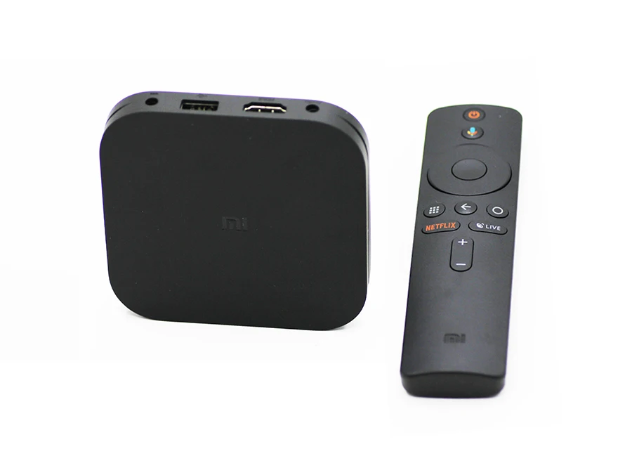 Глобальная оригинальная Xiaomi mi коробка S 4K HDR Android tv 8,1 mi Box 2G 8G wifi Google Cast Netflix телеприставка mi Box 4 медиаплеер