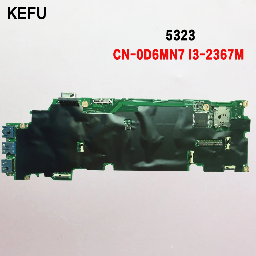 KEFU For Dell Inspiron 13Z 5323 Laptop motherboard DDR3 0D6MN7 CN-0D6MN7 With I3-2367U CPU test good | Компьютеры и офис
