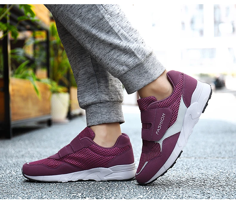 BIGFIRSE Women Casual Shoes Light Fashion Sneakers Woman Leisure Shoes Walking Zapatillas Mujer Elderly Comfort Women Shoes