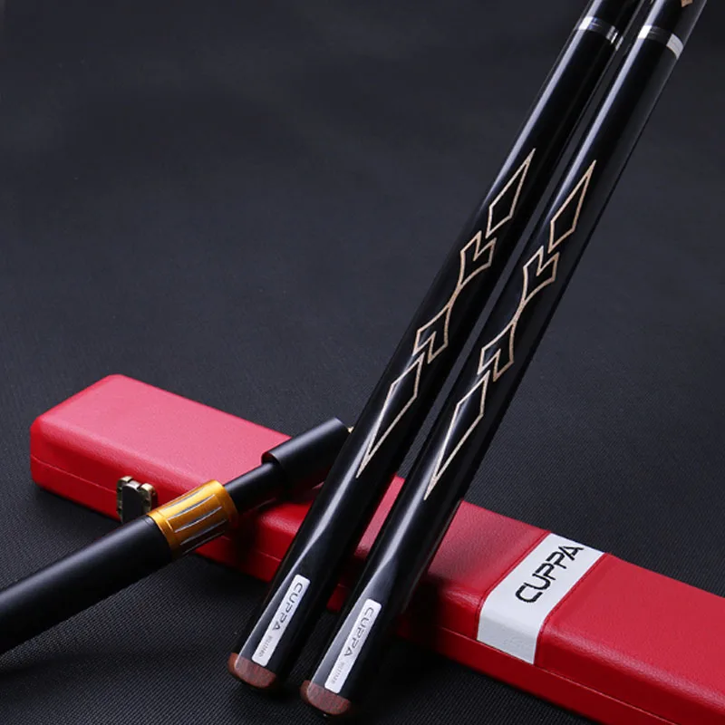 2019 Cuppa Ручная инкрустация 3/ 4 Snooker Cue высококачественный красный s Чехол Набор 9 8 мм