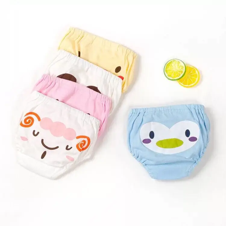 5 шт./лот/ нижнее белье для малышей шорты с мультяшным принтом короткие трусики из