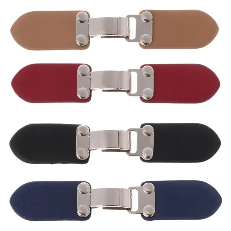 1 Набор кожаных кнопочных переключателей с металлической пряжкой для сумки