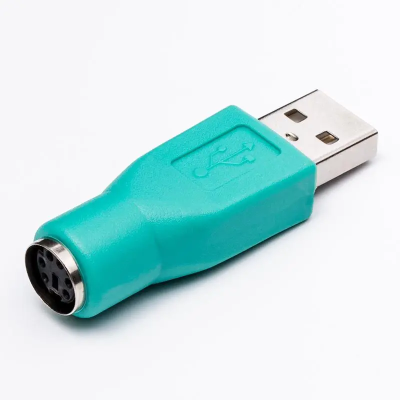 ПК PS2 мама клавиатура мышь к USB папа Конвертер Разъем адаптер|Компьютерные кабели