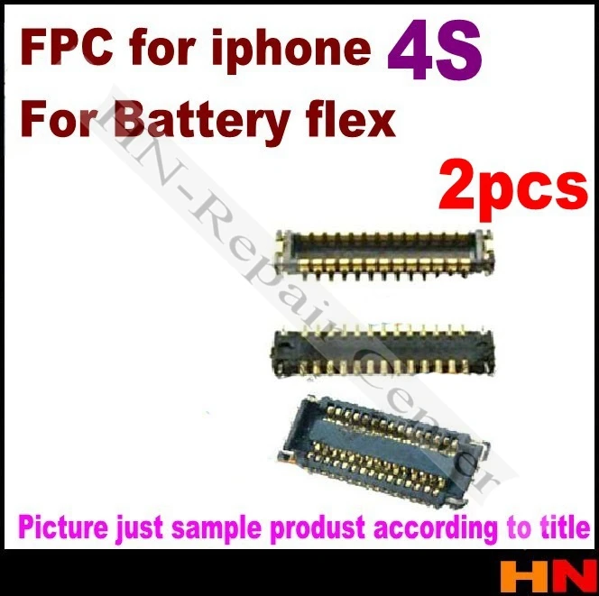 2 шт. FPC-разъем для iPhone | Мобильные телефоны и аксессуары