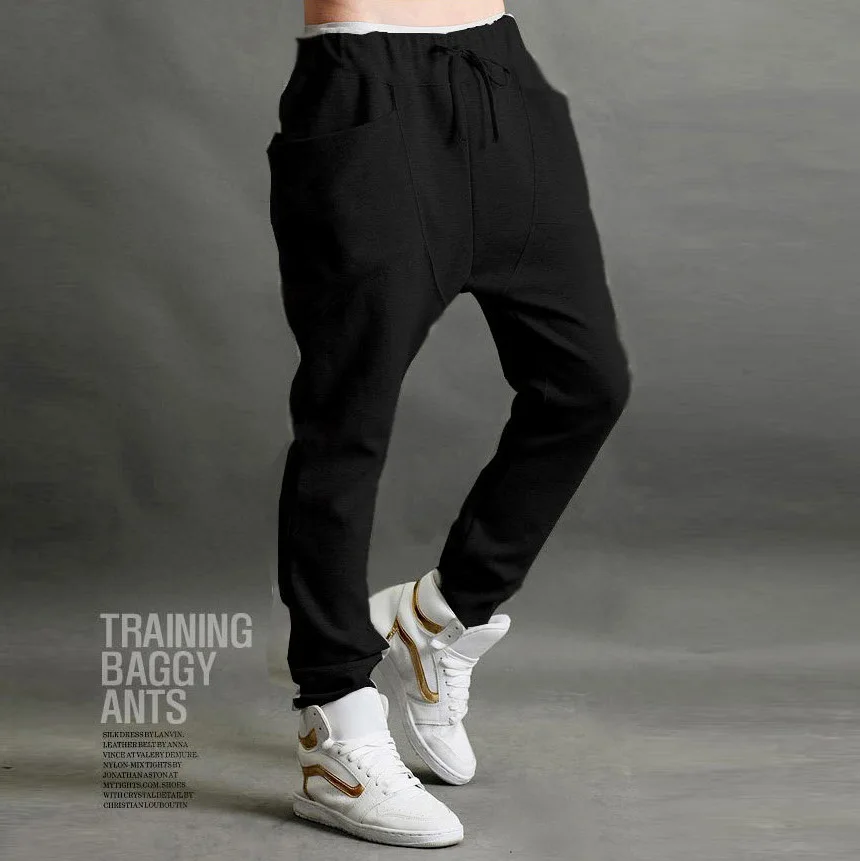 2018 мужские leggy брюки в Корейском стиле Брюки из Харлана Штаны спортивные штаны |
