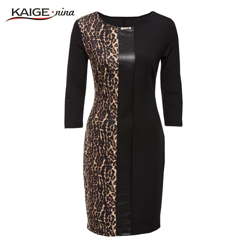 Kaige. Nina, женское платье,, осенние платья, с круглым вырезом, из кусков, женская одежда, сексуальные женские платья-футляр, 18025 - Цвет: picture1