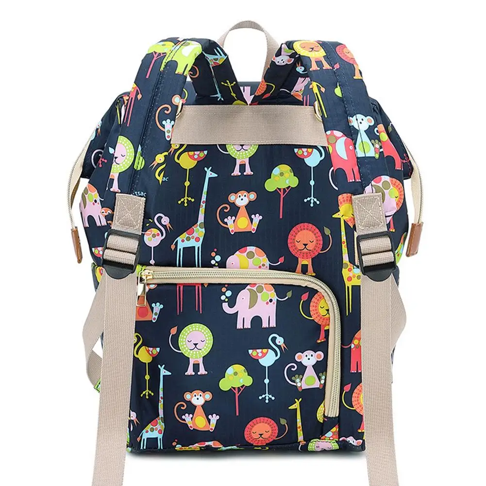 

Nylon Fabric Mummy Bag MultiFunction Nappy Bag Large Capacity Women Backpack Portable Diaper Bag for Baby Car manner
