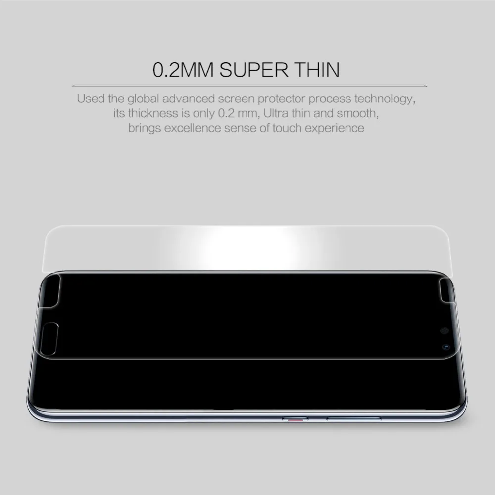 Huawei P20 pro Nillkin H+ Pro 2,5 D с закругленными краями 0,2 мм закаленное защитное стекло для экрана huawei p20 pro стеклянная пленка