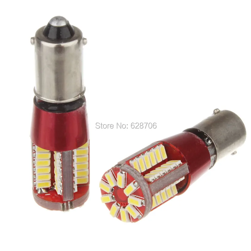 Светодиодный светильник Canbus BA9S T4W 57 2 шт. светодиодный 3014 smd без ошибок для салона