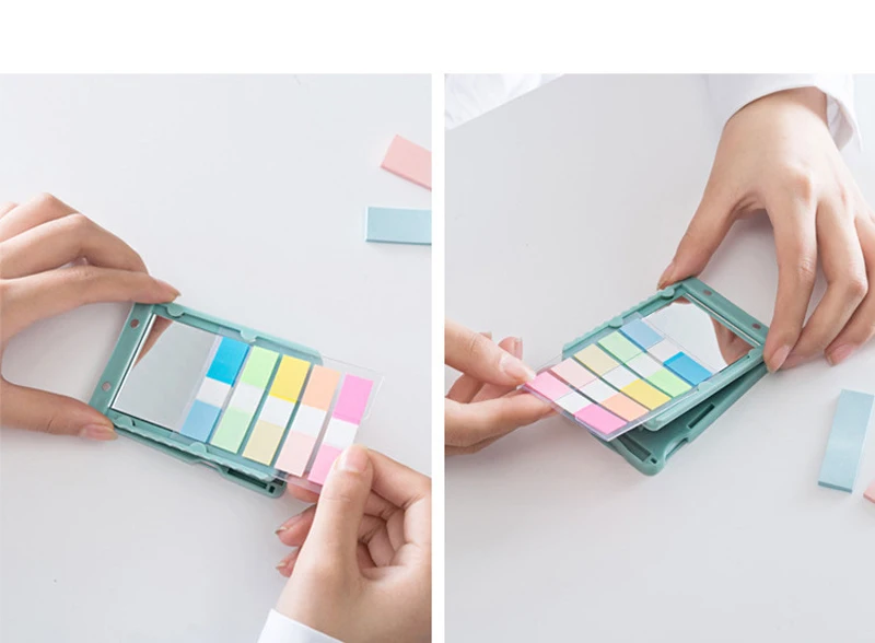 Многофункциональный книжный зажим мини-Блокнот N Times Sticky Notes School Supply Bookmark Post It Label стикер для канцелярских товаров