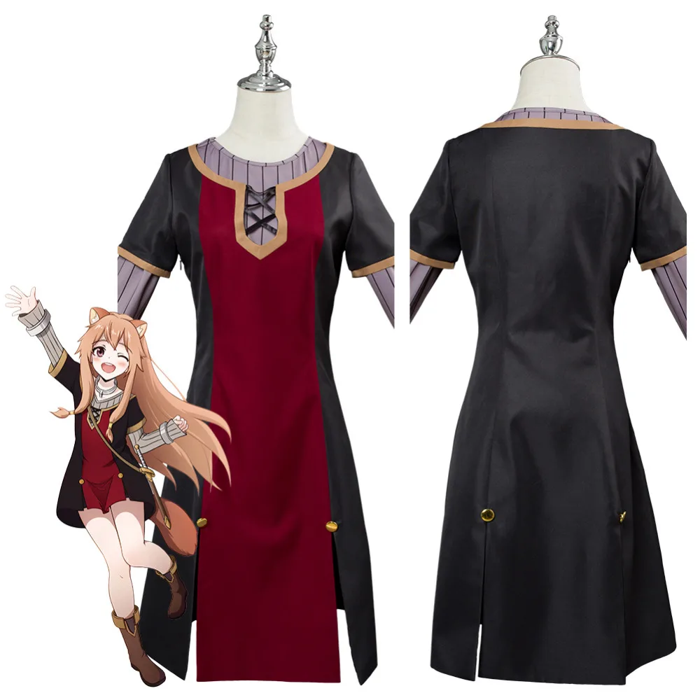 Аниме Tate no Yuusha no Nariagari The Rising of the Shield Hero Raphtalia косплей Женский костюм на Хеллоуин карнавальные платья