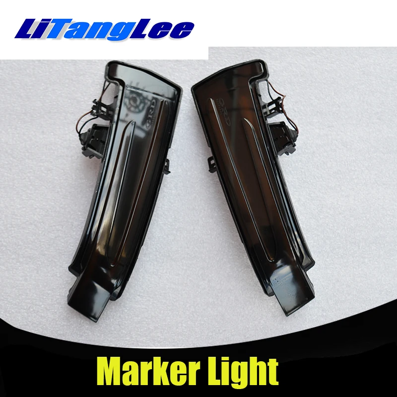 NOVOVISU Car Rearview Mirror Marker Light Welcome Turn Signal Update Lamp For Mercedes Benz S MB W221 2009~2014 | Автомобили и