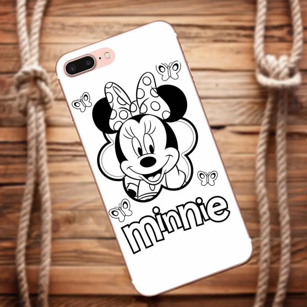 Мягкий мобильный телефон для Xiao mi Red 5 4A 3 S Pro 4 4i 5s Max Mix 2 Note Plus nnie mouse Bestfriend