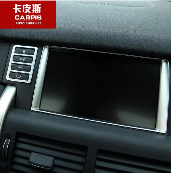 Хромированный автомобильный приборной панели GPS мультимедийный дисплей крышка