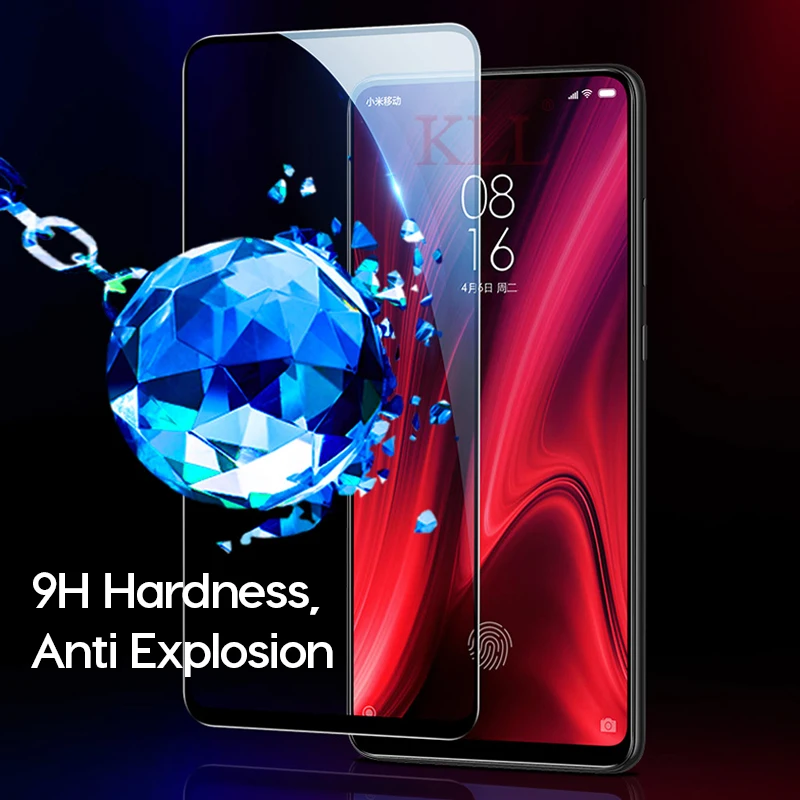9 H полное покрытие из закаленного стекла для Xiao mi Red mi K20 Pro mi 9 T Pro 9X стекло для Red mi 7A Note 7 s Y3 Pro 2 Защитная пленка для экрана