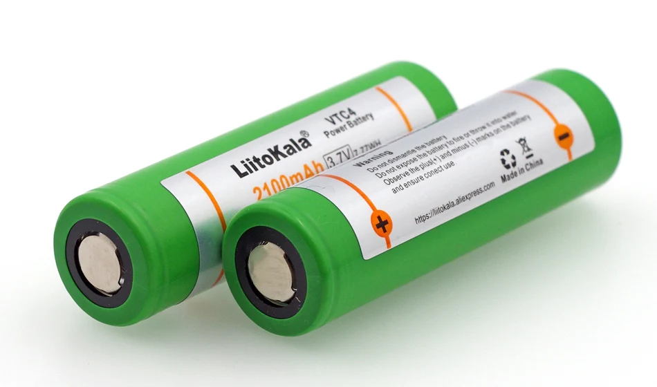 Liitokala 6 шт. новый оригинальный US18650 VTC4 2100 мАч 18650 3 В литиевая батарея электромобиль