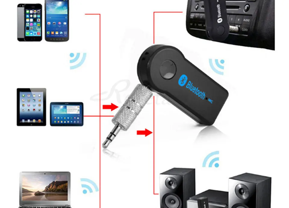 Roreta AUX 3,5 мм разъем Bluetooth приемник автомобильный беспроводной адаптер Громкая связь Вызов Bluetooth адаптер передатчик Авто музыкальный приемник