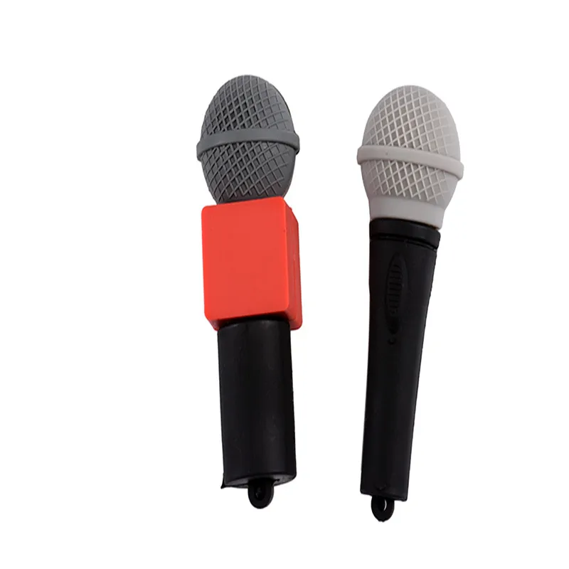 SHANDIAN микрофон USB флэш-накопитель 64 Гб Память Диск микрофон динамик модель 4 ГБ 8 ГБ 16 ГБ 32 ГБ USB палка для большого пальца/автомобиля/флешки ключ/creati