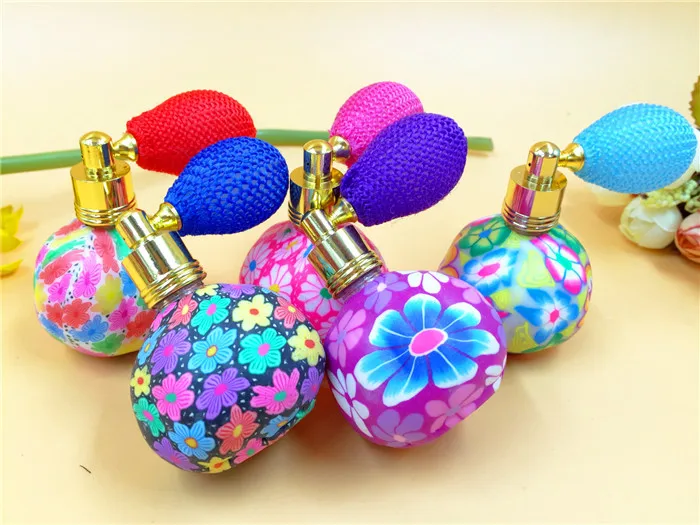 Бесплатная доставка 5 шт./лот 15 мл Fimo бутылка с воздушным мешком распылитель парфюмерная керамическая бутылка для Frangrance в многоразового использования