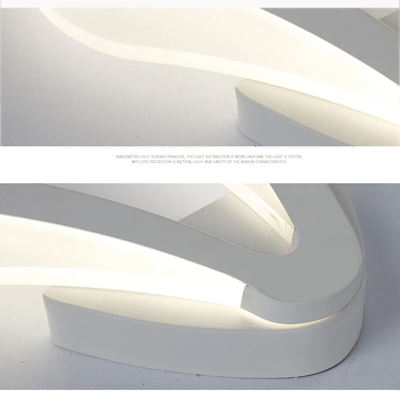 Современный светодиодный настенный светильник Современный дизайн 12 Вт гостиная спальня лаконичный дизайнерский Декор акриловая комнатная настенная лампа Домашний Светильник 8508