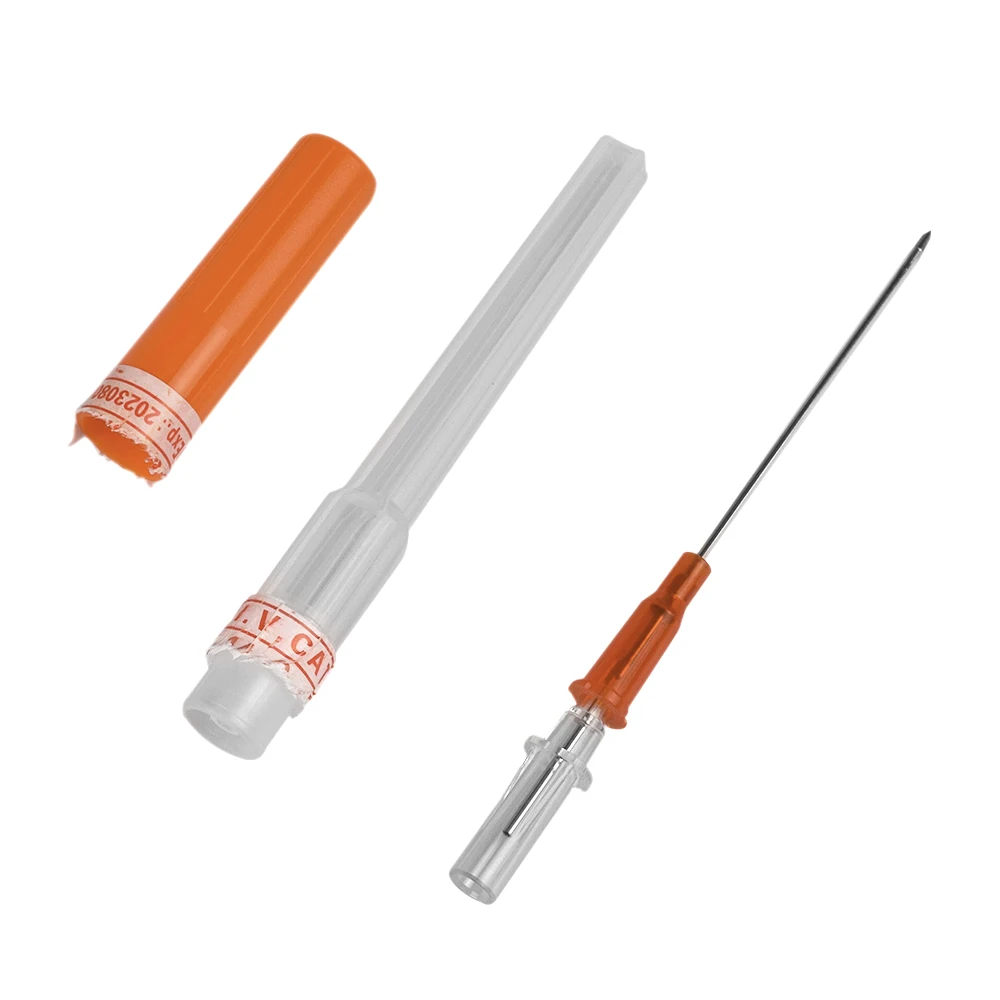 5 шт. стерилизованный I. V. Катетер 16 г Cannula пирсинг иглы татуировки ювелирные изделия-пирсинг комплект измерительные приборы для тела кольца