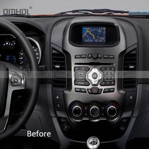 Tesla стиль 12 1 дюймов Android 6 0 автомобильное радио GPS навигация для Ford Ranger 2011 2016 без