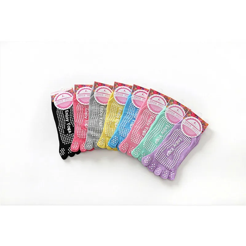 2018 Горячие носки для йоги дышащие противоскользящие амортизирующие Пилатес