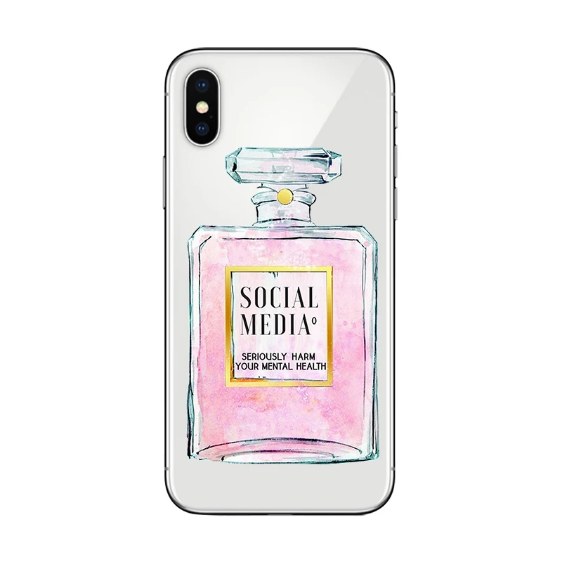 Ciciber для iPhone 11 Pro Max 7 8 6 6S Plus 5S SE чехол телефона iphone X XR XS социальные сети вредит