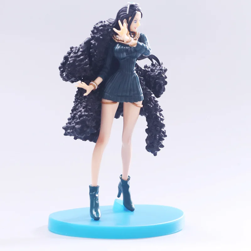 Аниме One Piece Nico Robin 20th Anniversary Blue Clothes Ver. ПВХ Фигурки Модель игрушки кукла 18