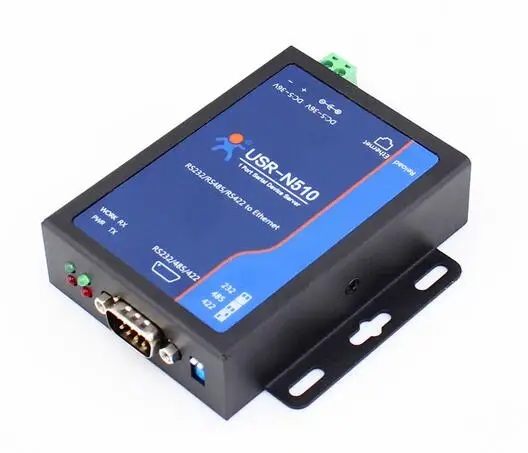 USR N510 RS232/RS485/RS422 одиночный последовательный Ethernet конвертер промышленный порт