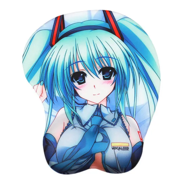 Model H FFFAS 3D Hatsune Miku коврик для мыши игровой геймер Сексуальная повязка на запястье коврик для мыши Tapete muisковрик для ПК Compute Latop notebook - Цвет: Model H