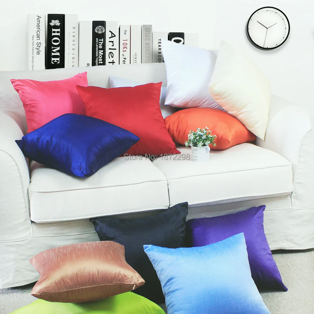 

Free Shopping Custom 40/45/50/55/60/65cm Polyester Cationic Slub Dyed Thin And Strong PillowCase HT-PCSDC-01