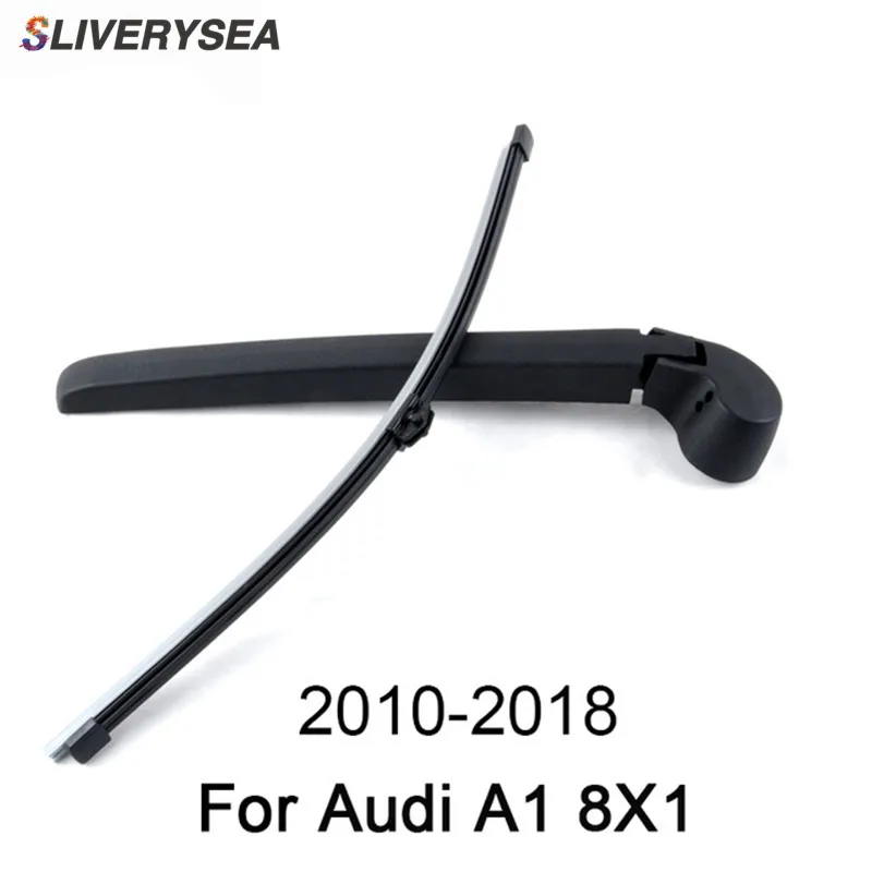 SLIVERYSEA 14 ''Задний рычаг стеклоочистителя и лезвие для Audi A1 8X1 2010 2018 высокое качество натуральный каучук