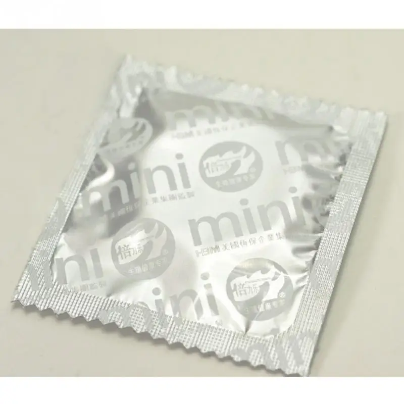 10 шт./лот Ультра маленький размер презервативы Ширина 46 мм Мини Uptight Секс-игрушки