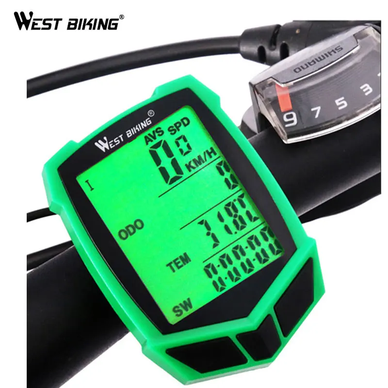 WEST BIKING спидометр для велосипеда беспроводной Велосипедный компьютер