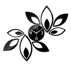 Новинка 2019 настенные часы horloge часы для гостиной кварцевые иглы акриловые украшения для дома украшения в виде зеркальных наклеек 3D