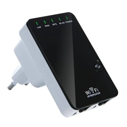 COTS-беспроводной Wi-Fi беспроводной N маршрутизатор AP повторитель мост клиент IEEE 802,11 B/G/N 300 Мбит/с мини ЕС вилка черный