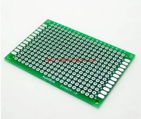 10pcslot 4x6cm double side fr4 printed circuit board prototype diy breadboard pcb board