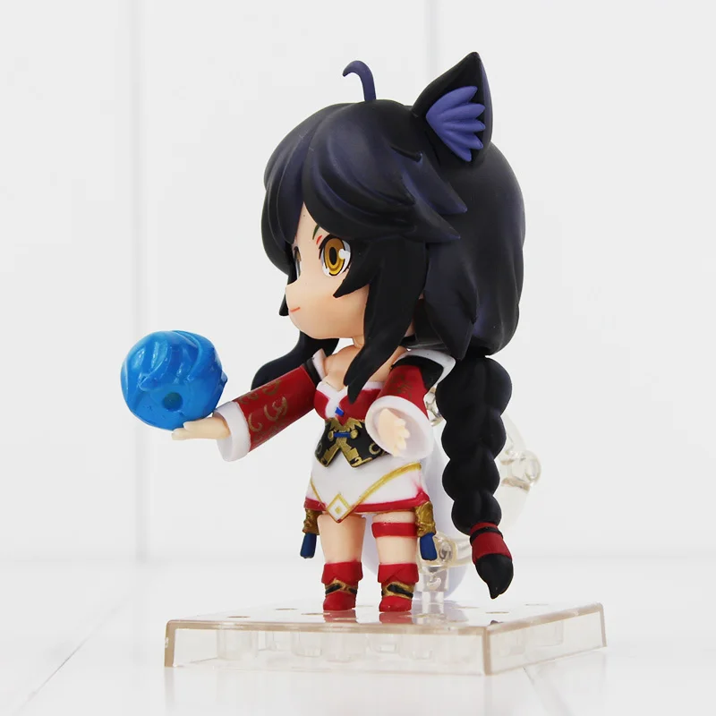 " 10 см Аниме Nendoroid Ahri 411 ПВХ фигурка игрушка кукла коллекция