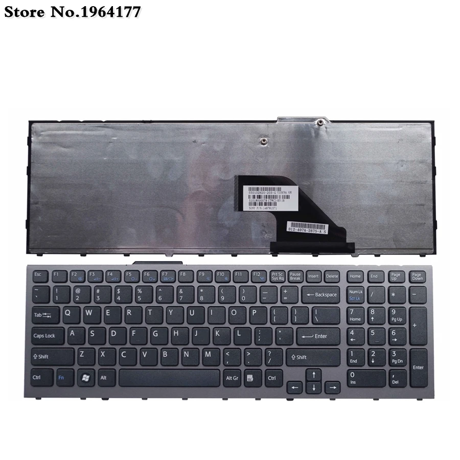 US для SONY VPC F11 F21 F22 F117 F12 F13 F115 F219FC F21Z1E F136 F138 F170 F249FC F F119FC английская клавиатура