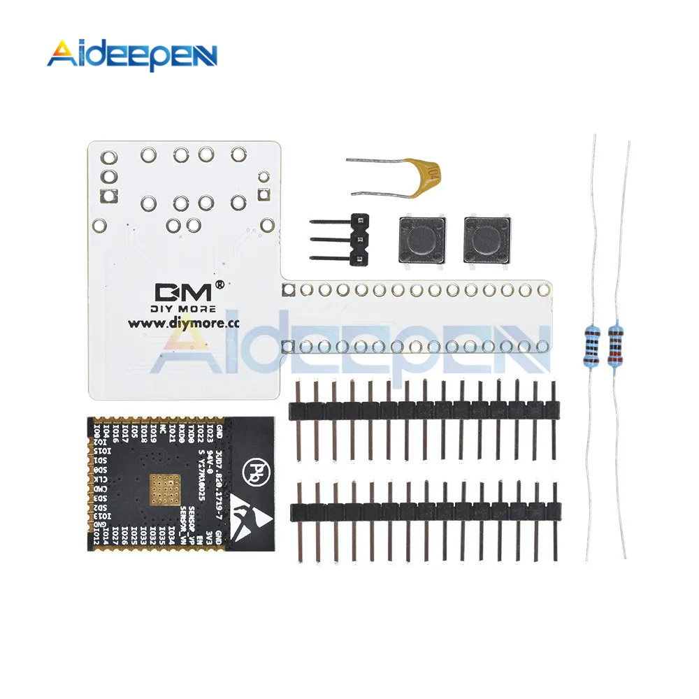 ESP-32 ESP-WROOM-32 Rev1 WIFI модуль беспроводной Bluetooth макетный комплект макетная плата для