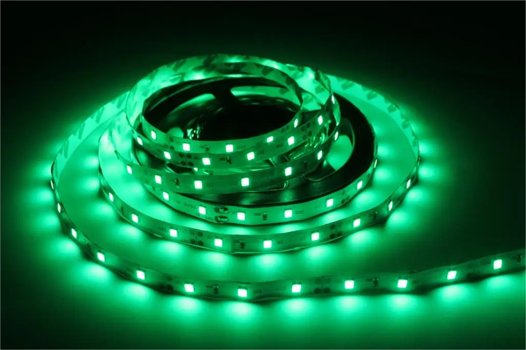 Четырехместный 1 м 2835 5050 RGB светодиодный светильник DC 60 s/m Fiexble водонепроницаемый |