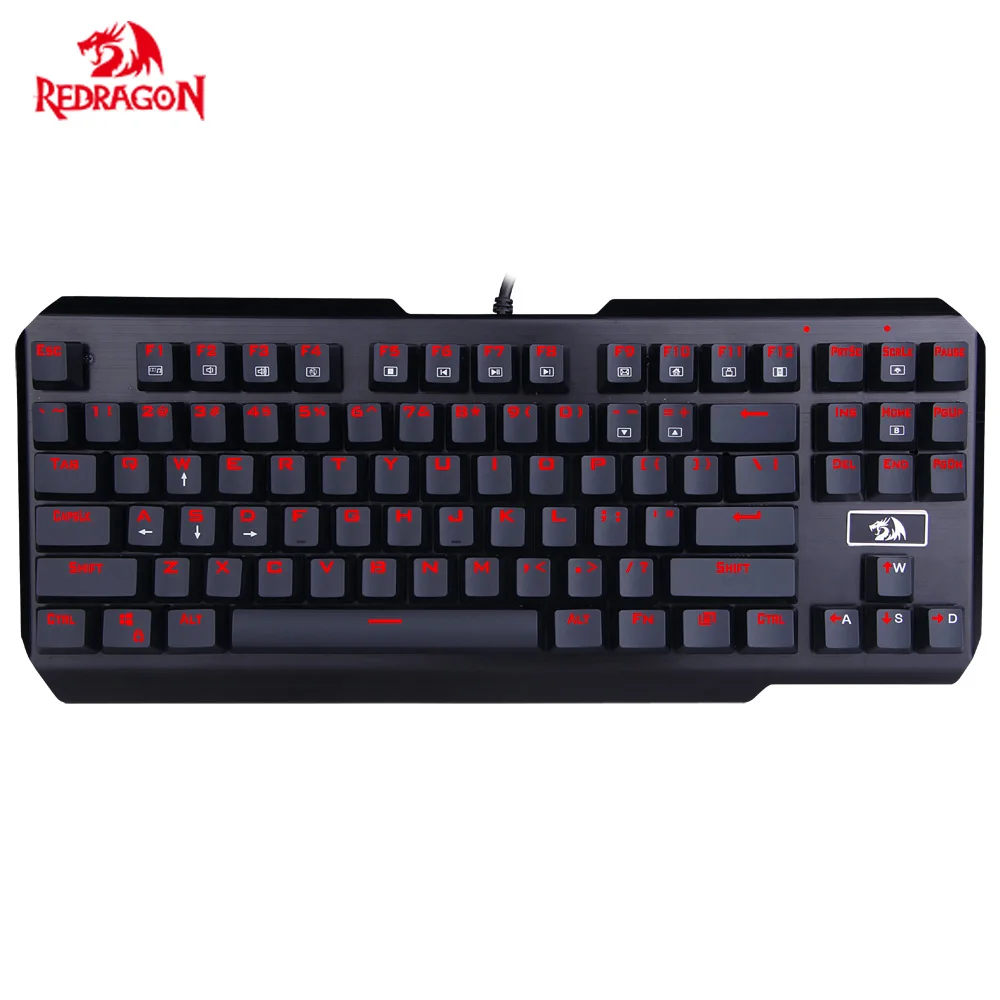 Игровая механическая клавиатура Redragon K553 USAS игровая с красной светодиодный Ной