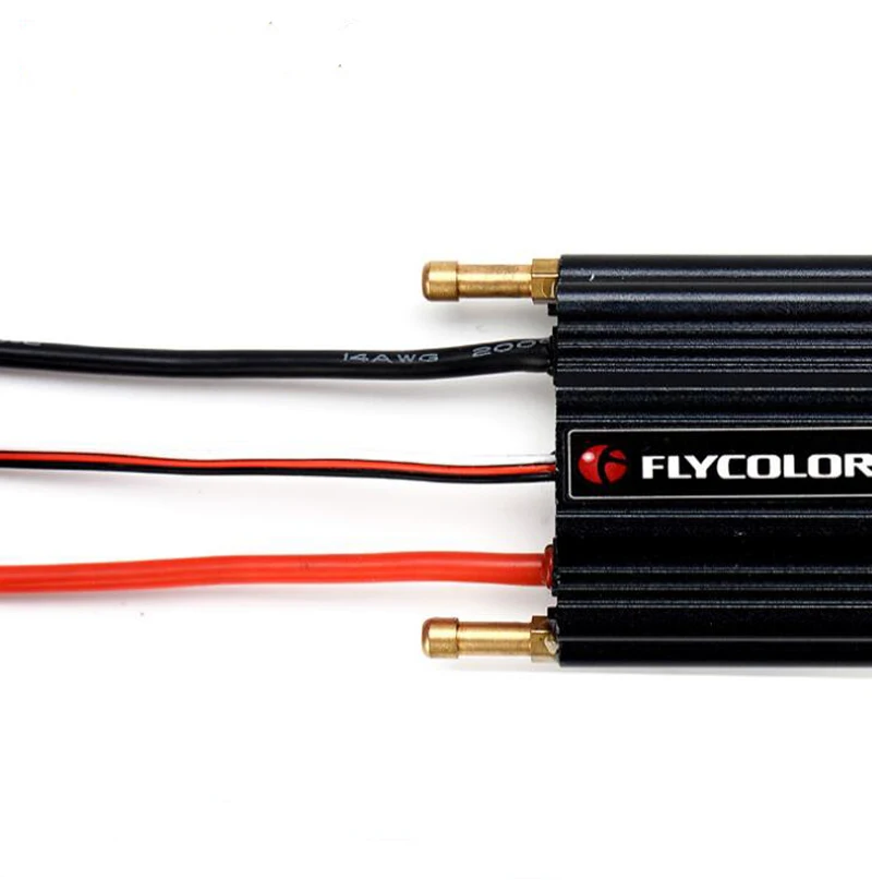 1 шт. FLYCOLOR 50A 70A 90A 120A 150A водонепроницаемый ESC RC лодка водяное охлаждение