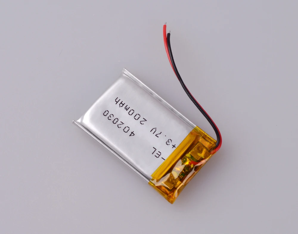 3,7 V 402030 200mAh литий-полимерный аккумулятор li-po для mp3-плеера регистратора dvr t BT батареи клавиатуры