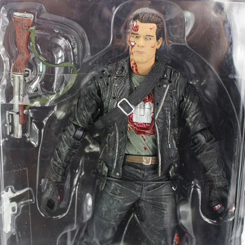NECA Терминатор 2 фигурку T-800 Сталь Мельница рисунок игрушки " 18 см отличный подарок