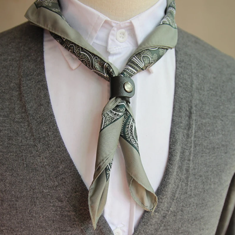 2017 Новый Популярный 55*55 см человек квадратный цветок Пейсли мультфильм Ascot