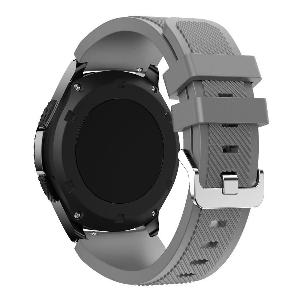09 Gear S3 Frontier ремешок для samsung Galaxy watch 46 мм ремешок 22 мм силиконовый ремешок для часов браслет huawei часы GT ремешок S 3 Классический 46 - Цвет ремешка: 09