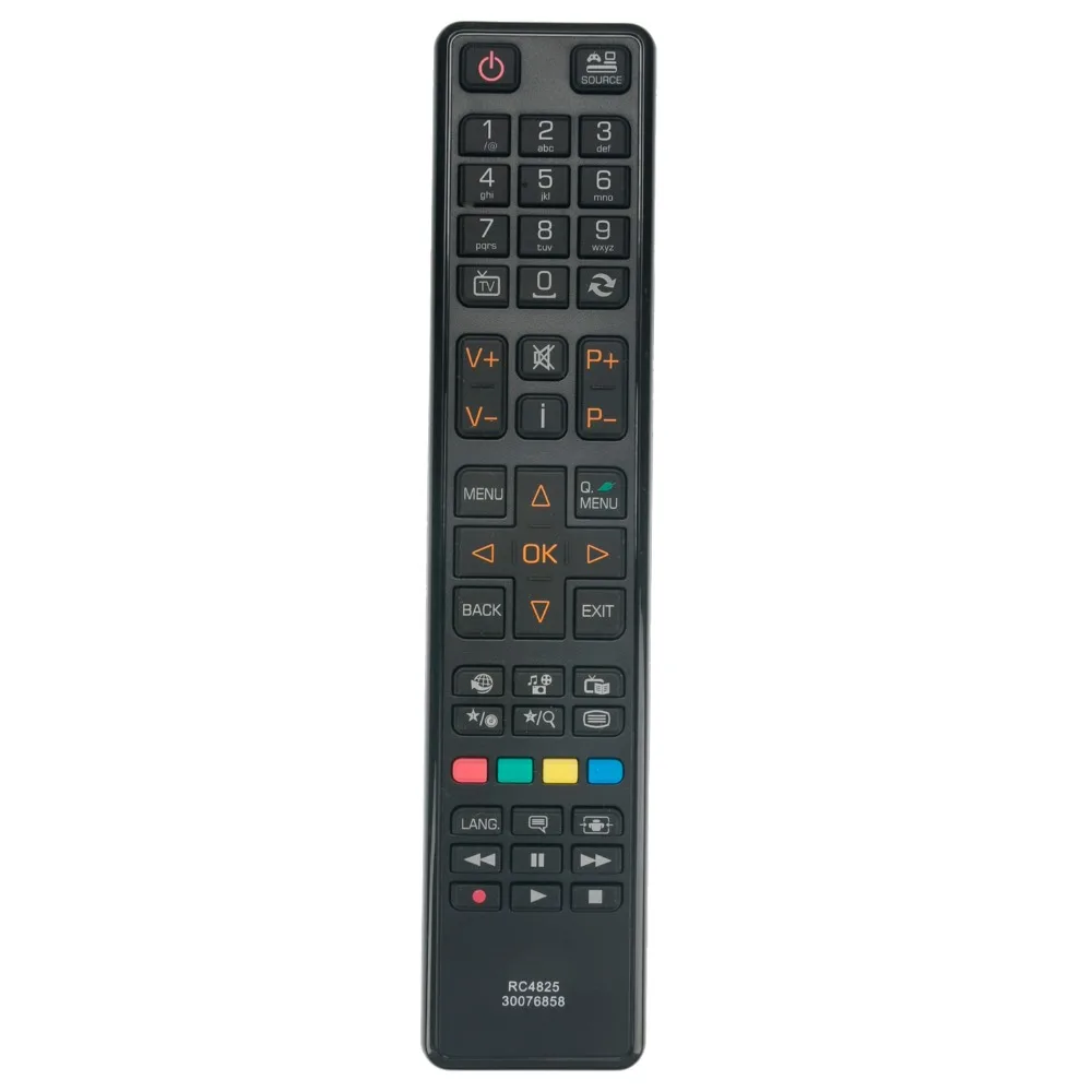 Новый пульт дистанционного управления RC4825 30076858 для телевизора Telefunken D32H277N3C D39F185N3C